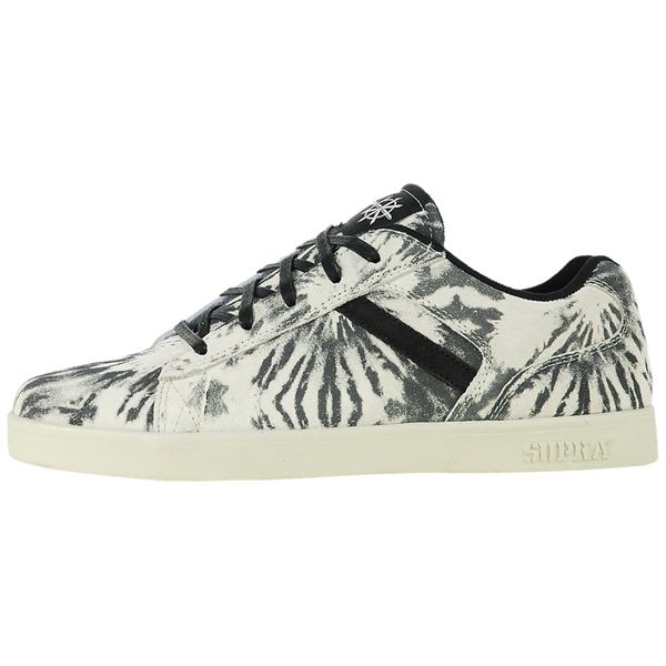 Supra Womens Bullet Low Top Shoes - White Grey | Canada H0098-5Z55